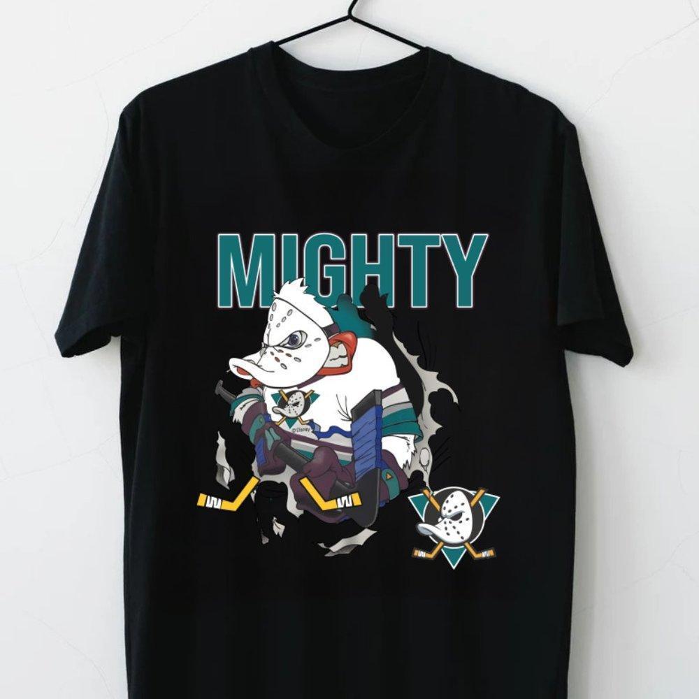 Black Nhl Mighty Ducks Shirt, Anaheim Ducks Sport Unisex Tshirt